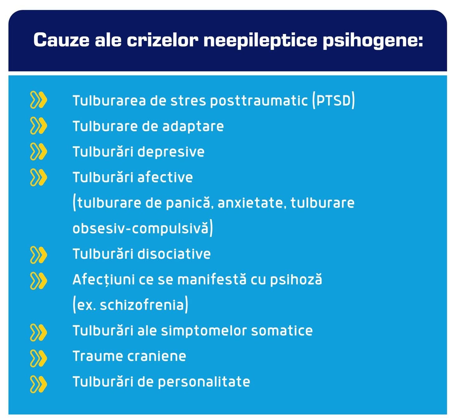 Cauze ale crizelor neepileptice psihogene